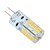 Χαμηλού Κόστους LED Bi-pin Λάμπες-1.5 W LED Φώτα με 2 pin 130-150 lm G4 24 LED χάντρες SMD 2835 Θερμό Λευκό 12 V / CE / RoHs