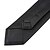 cheap Men&#039;s Accessories-7 CM Wide Black Silk Tie