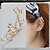 abordables Pendientes-Mujer Puños del oído - Diamante Sintético Lujo Estilo Simple Joyas Plata / Dorado Para Diario