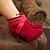 preiswerte Damenstiefel-Damen Schuhe Frühling Herbst Winter Stöckelabsatz Booties / Stiefeletten Reißverschluss Für Kleid Grau Schwarz Rot Rosa