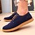 cheap Men&#039;s Oxfords-Men&#039;s Leather Spring / Summer / Fall Comfort Flat Heel Lace-up Navy / Black / Brown