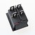 ieftine Întrerupătoare-4-pin rocker switch-uri cu roșu 250VAC indicator luminos 15a (5 piese Pack)