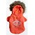 cheap Dog Clothes-Cat Dog Hoodie Tiaras &amp; Crowns Winter Dog Clothes Breathable Orange Costume Terylene XS S M L