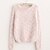 olcso Női pulóverek-Women&#039;s Sweet Fall Wear with Color Dot Mohair Short Pullover Sweater