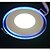 voordelige Gloeilampen-Paneellampen 650 lm 1 LED-kralen SMD 3528 Warm wit Koel wit 85-265 V / CE