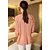 billiga Damtröjor-Women&#039;s Korean Version of The Retro Clip Color Knit Cardigan Sweater