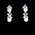 Χαμηλού Κόστους Σετ Κοσμημάτων-Γυναικεία Σετ Κοσμημάτων Μαργαριτάρι Σκουλαρίκια Κοσμήματα Ασημί Για Γάμου Πάρτι / Κολιέ / Στρας