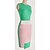 cheap Women&#039;s Dresses-S&amp;Z Women&#039;s Splicing Contrast Color Sleevless Dress
