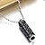 cheap Men&#039;s Necklaces-Men&#039;s Pendant Necklace Titanium Steel scottish Silver / Black Necklace Jewelry For Party Daily Casual