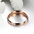ieftine Inele la Modă-Pentru femei Band Ring degetul mare Diamant sintetic Argintiu Trandafiriu Oțel titan Placat Auriu femei Modă Nuntă Petrecere Bijuterii / Ștras