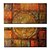 billige Abstrakte malerier-Hang-Painted Oliemaleri Hånd malede - Abstrakt Klassisk Traditionel Omfatter indre ramme / Stretched Canvas