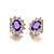 cheap Earrings-Women&#039;s Crystal Drop Earrings Clip on Earring Crystal Gold Plated Imitation Diamond Earrings Jewelry Red / Green / Blue For Wedding Party Daily Casual 1pc