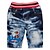 cheap Boys&#039; Jeans-Solid Shorts Jeans,Cotton Summer Blue