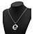 cheap Necklaces-Women&#039;s Pendant Necklace Statement Necklace Imitation Diamond Circle Luxury Fashion Gold Silver Necklace Jewelry For Party