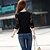 voordelige Damestops-YINBO™ Women&#039;s Lace Long Sleeved T Shirt