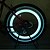 preiswerte Radlichter und -reflektoren-LED Radlichter Radlichter Rad beleuchtet Fahhrad Radsport Knopf-Batterie Radsport / IPX-4