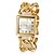 ieftine Ceasuri Tip Brățară-Pentru femei Ceas Brățară Ceas de Mână ceas de aur femei Analog Roz auriu Auriu Argintiu / Oțel inoxidabil / Oțel inoxidabil / Japoneză / Japoneză