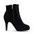 cheap Women&#039;s Shoes-Women&#039;s Suede Spring / Fall / Winter Stiletto Heel / Platform Booties / Ankle Boots Chain Burgundy / Black