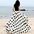cheap Women&#039;s Dresses-BALI Fashion Silm Swing Polka Dots Bandeau Contrast Color Beach Maxi Dress