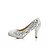cheap Women&#039;s Heels-Women&#039;s Shoes Glitter Spring / Summer / Fall Stiletto Heel Rhinestone / Sequin Silver / Wedding