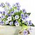 cheap Artificial Flower-Plastic Pastoral Style Bouquet Tabletop Flower Bouquet