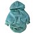 voordelige Hondenkleding-Kat Hond Hoodies Letter &amp; Nummer Winter Hondenkleding Groen Lichtblauw Kostuum Textiel Binnenwerk XS S M L