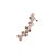 olcso Fülgyűrűk-Női Fül Mandzsetta Luxus Strassz Hamis gyémánt Fülbevaló Ékszerek Kompatibilitás Esküvő Parti Napi Hétköznapi Sport