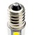 Недорогие Лампы-1 W LED лампы типа Корн 60 lm E14 7 Светодиодные бусины SMD 5050 Декоративная Белый 220-240 V / RoHs