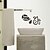 billige Vægklistermærker-wall stickers Vægoverføringsbilleder, moderne de badeværelse pvc wall stickers