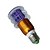 voordelige Gloeilampen-jiawen® e27 3w rgb 16 kleuren kristal LED lamp met afstandsbediening (ac 100-220V)