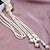 cheap Necklaces-Women&#039;s Pearl Beaded Necklace Y Necklace Layered Lariat Ladies Elegant Multi Layer Pearl Imitation Pearl White Necklace Jewelry For Party Wedding Casual Daily / Long Necklace / Pearl Necklace