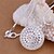 cheap Christmas Jewelry-Vilin Women&#039;s Silver Circle Pendant Classical Feminine Style
