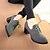 cheap Women&#039;s Oxfords-Women&#039;s Spring / Fall / Winter Heels / Closed Toe Suede / Velvet Office &amp; Career / Casual Chunky Heel Lace-up Black / Gray
