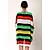 cheap Women&#039;s Dresses-Loose Dress - Striped All Seasons Screen Color