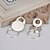 cheap Christmas Jewelry-Vivid Women&#039;s Circle Silver Plate Earrings Classical Feminine Style