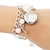 cheap Bracelet Watches-Women&#039;s Pearl Pendant Alloy Band Quartz Bracelet Watch Cool Watches Unique Watches