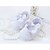 abordables Chaussons de Bébé-Fille Chaussures Coton Printemps / Automne Chausson de Berceau Ballerines Noeud pour Blanc / Soirée &amp; Evénement