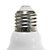 abordables Ampoules électriques-2 W Spot LED 90-120 lm E26 / E27 A60(A19) 12 Perles LED SMD 5050 A détecteur Blanc Chaud Blanc 220-240 V / RoHs