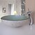 Χαμηλού Κόστους Νιπτήρες-Νιπτήρας μπάνιου / Βρύση μπάνιου / Κρίκος πετσετών μπάνιου Σύγχρονο - Σκληρυμένο Γυαλί Κυκλικό