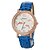 cheap Fashion Watches-Women&#039;s Wrist Watch Japanese Quartz Quilted PU Leather Black / White / Blue Imitation Diamond Analog Charm Casual - White Black Red