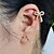 cheap Ear Cuffs-Women&#039;s Ear Cuff Bowknot Luxury Imitation Diamond Earrings Jewelry For Wedding Party Casual Daily Sports