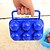 Недорогие Кухонная утварь и гаджеты-Пластиковая, портативная коробка для яиц, с 12 отверстиями, 20x19.5x7cm