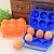 Недорогие Кухонная утварь и гаджеты-Пластиковая, портативная коробка для яиц, с 12 отверстиями, 20x19.5x7cm