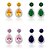 abordables Boucles d&#039;oreilles-Femme Zircon Laiton Vermeil Gouttes Bijoux Vert Rose Or Rose Bleu royal Bijoux de fantaisie