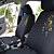 abordables Housses de siège de voiture-9 pcs mis en siège d&#039;auto couvre universel ajustement matériau polyester design simple siège complet