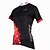 cheap Women&#039;s Cycling Clothing-ILPALADINO Women&#039;s Short Sleeve Cycling Jersey Black Cartoon Plus Size Bike Jersey Top Mountain Bike MTB Road Bike Cycling Breathable Quick Dry Ultraviolet Resistant Sports Clothing Apparel