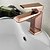 billige Klassisk-Håndvasken vandhane - Roterbar Rose Guld Centersat Et Hul / Enkelt håndtag Et HulBath Taps