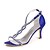 cheap Women&#039;s Shoes-Women&#039;s Satin Spring / Summer / Fall Stiletto Heel Rhinestone Blue / Gold / Purple / Wedding / Party &amp; Evening
