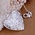 cheap Christmas Jewelry-Vilin Women&#039;s Silver Heart  Pendant