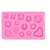 billige Bakeredskap-knappen fondant kake sjokolade harpiks leire godteri silikon mold, l10m * w7.5cm * h1.3cm sm-471